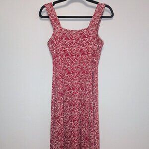 Always A.Line Made in Hawaii USA Summer Dress Empire Waist Fit and Flare Size S